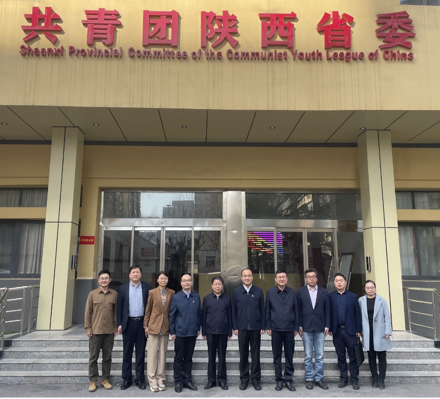 校党委书记孙国华一行赴团省委座谈